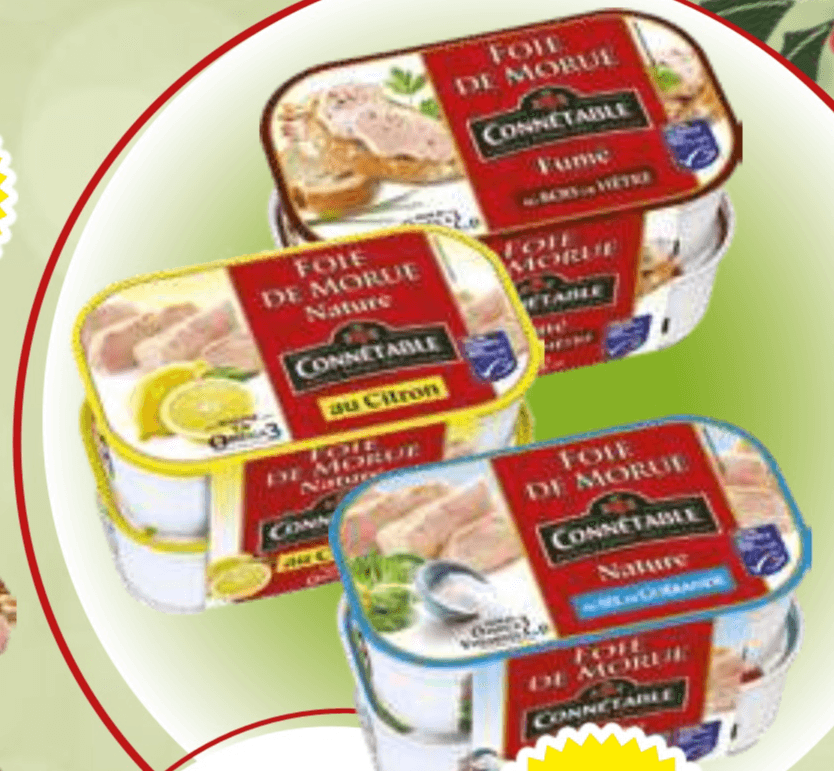 Jetra trske Connetable 2x 121 g - Akcija v trgovini E.Leclerc