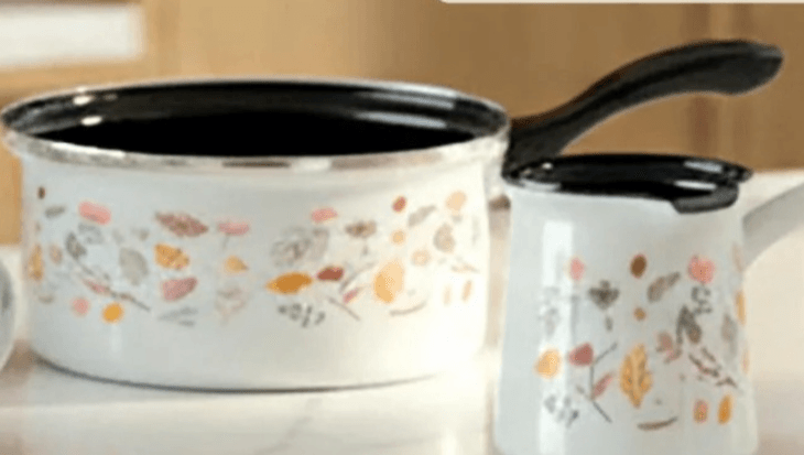 Kozica z ročajem 0,55 l Enamelie Ariessa - Akcija v trgovini Merkur