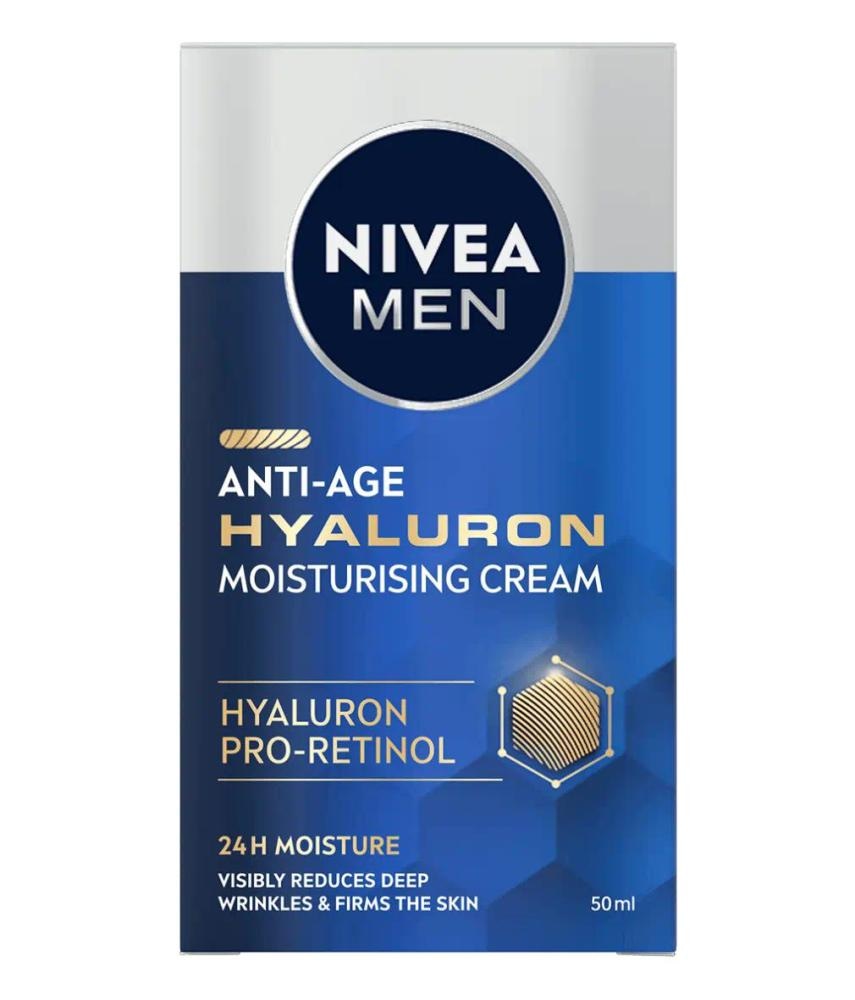 Krema Nivea Men Hyluron Active Age 50 ml - Akcija v trgovini E.Leclerc