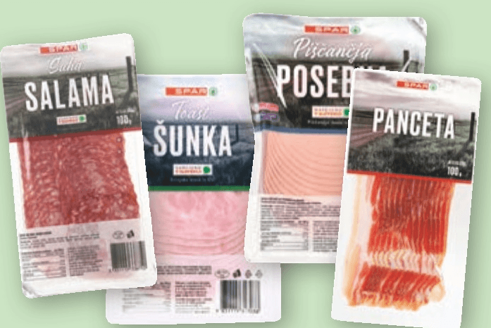 Mesni narezki - Akcija v trgovini Spar