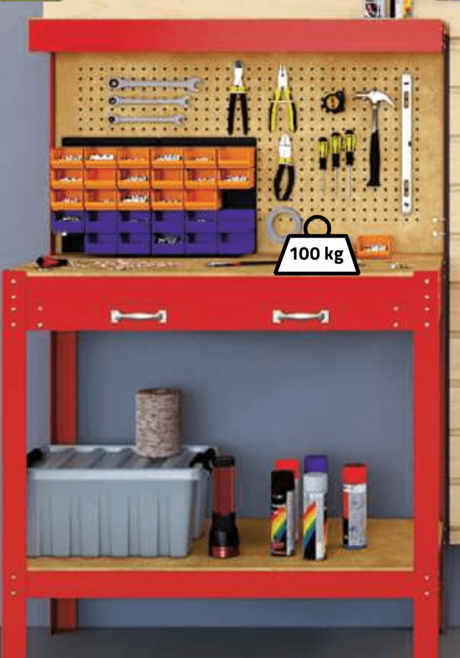 Kovinska delovna miza - Akcija v trgovini E.Leclerc