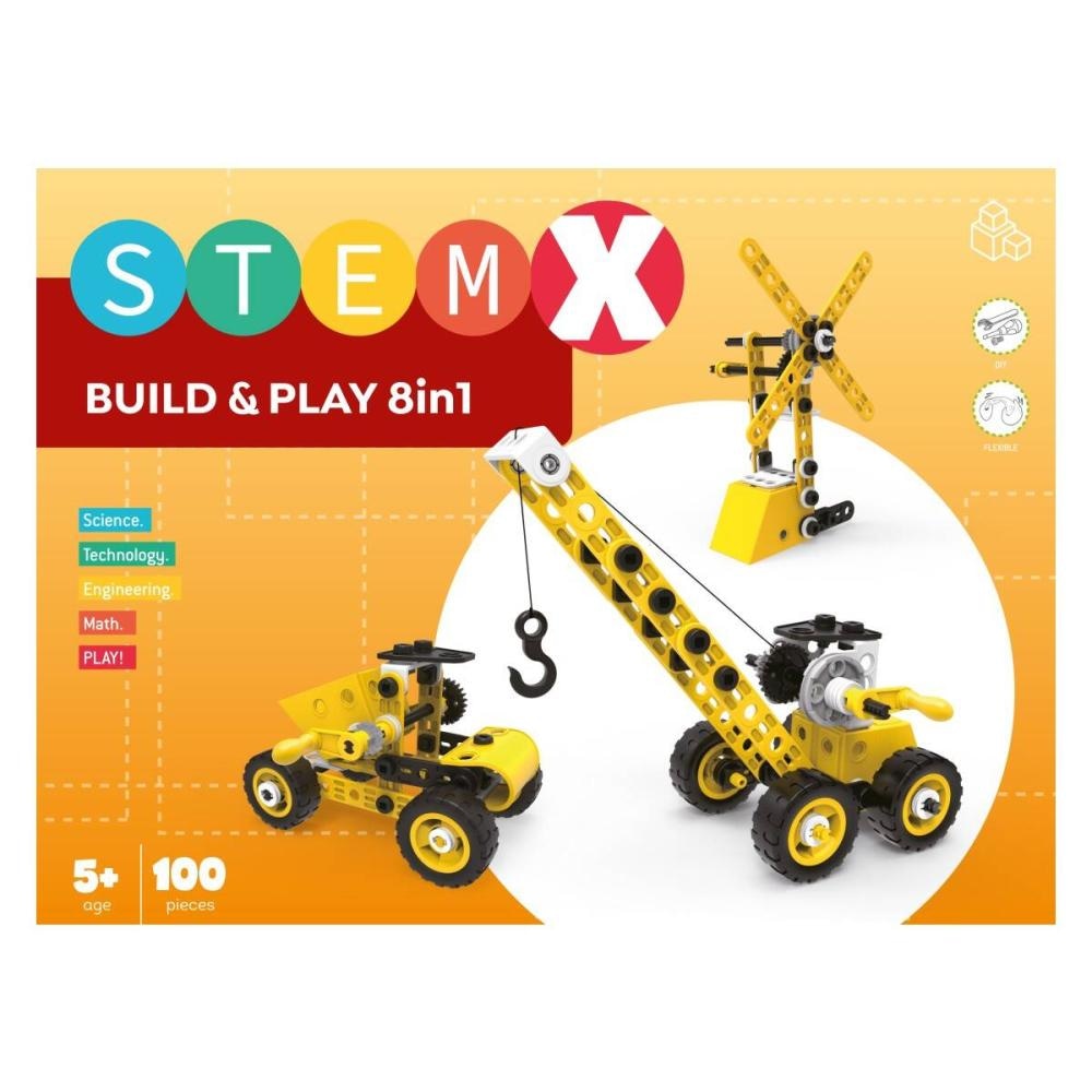 Set sestavi in se igraj 8v1 STEMX - Akcija v trgovini Spar