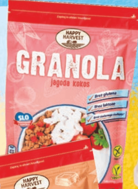 HAPPY HARVEST GRANOLA 200 g - Akcija v trgovini Hofer