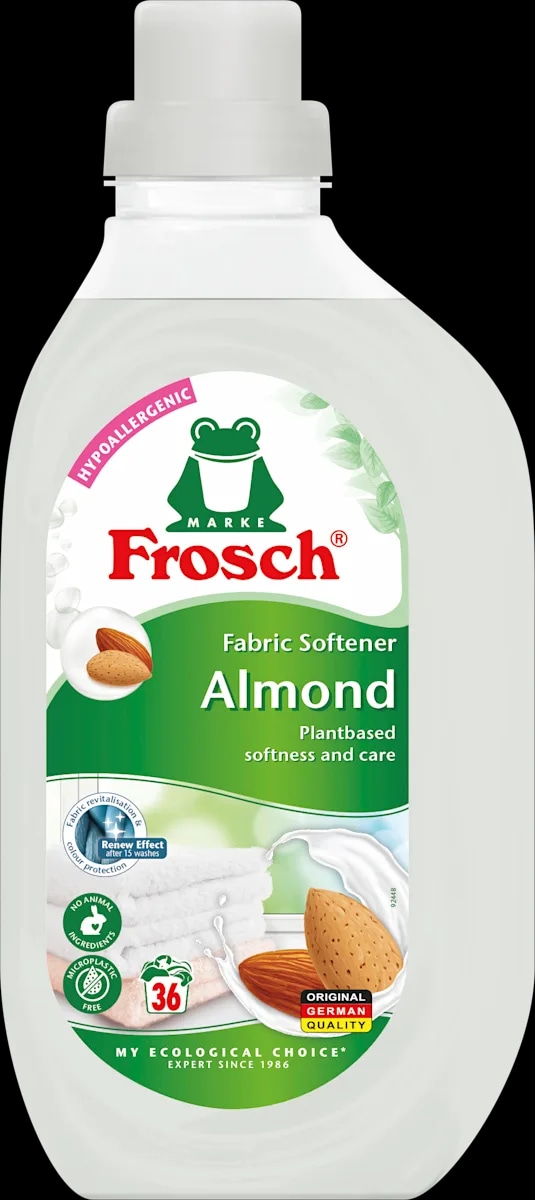 Frosch mandelj mehčalec za perilo 36 pranj Akcija v trgovini Dm