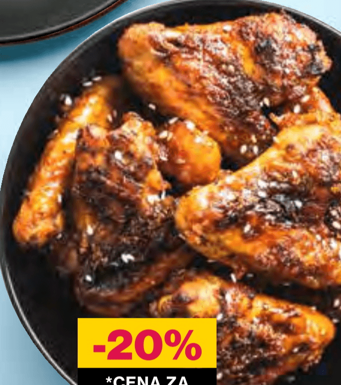 Marinirana piščančja BBQ krila - Akcija v trgovini Mercator