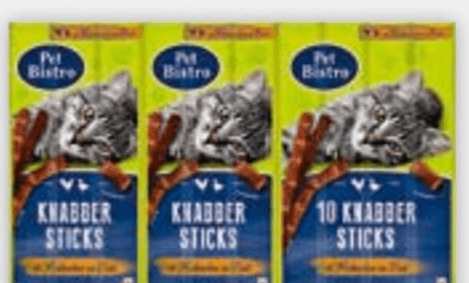 PET BISTRO prigrizek za mačke Knabber Sticks 10 kosov - Akcija u trgovini Mueller