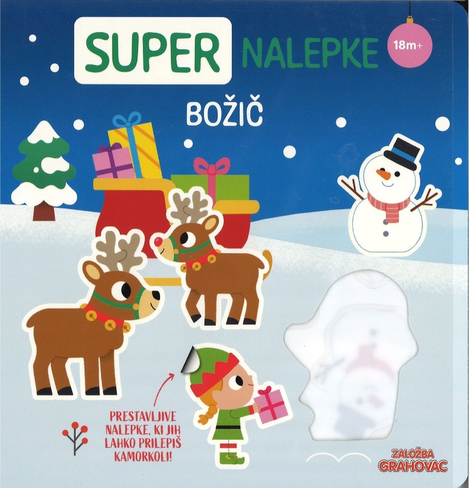Super nalepke Božič Akcija v trgovini Lidl
