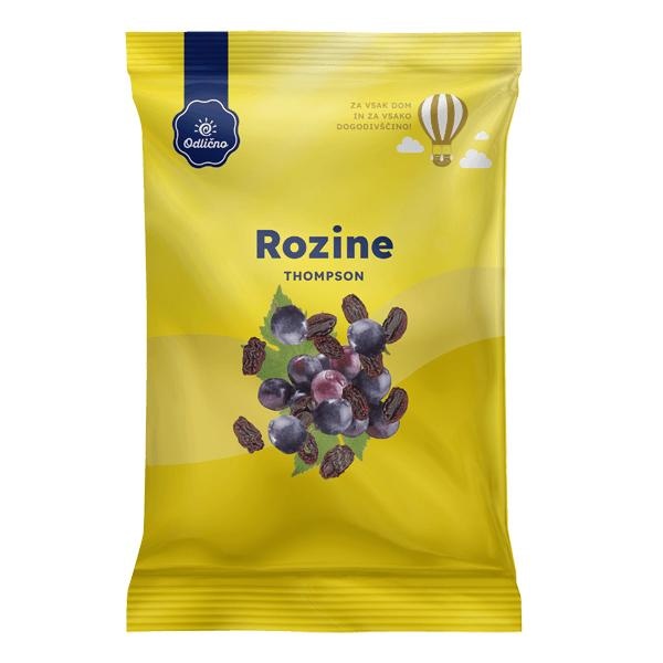 Rozine Thompson Odlično 300 g - Akcija v trgovini Tuš