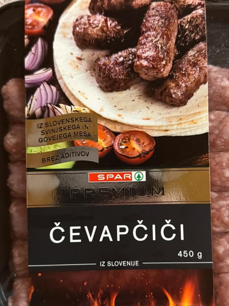 Čevapčiči 450 g SPAR PREMIUM - Akcija v trgovini Spar