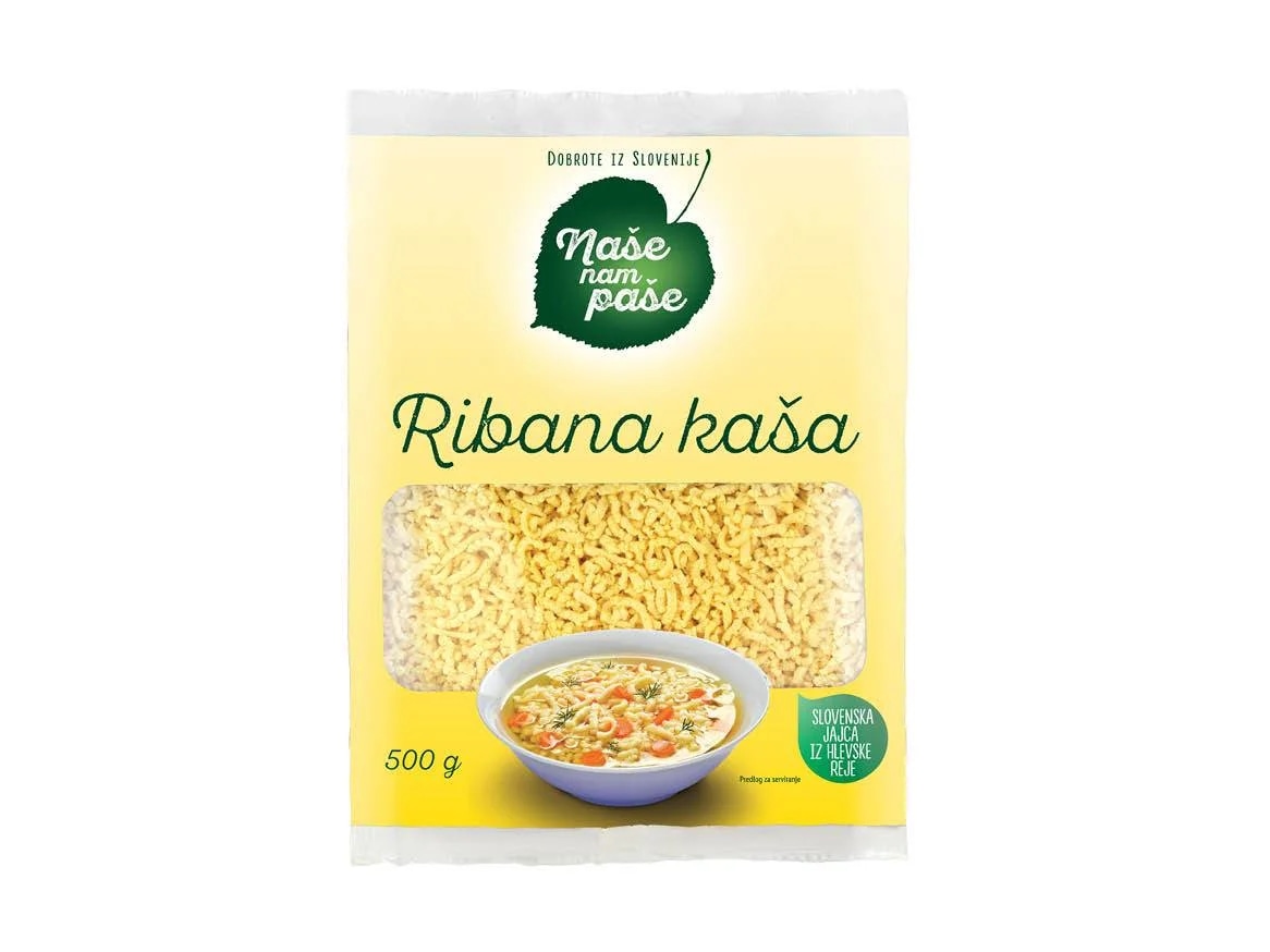 Ribana kaša 500 g Naše nam paše - Akcija v trgovini Lidl