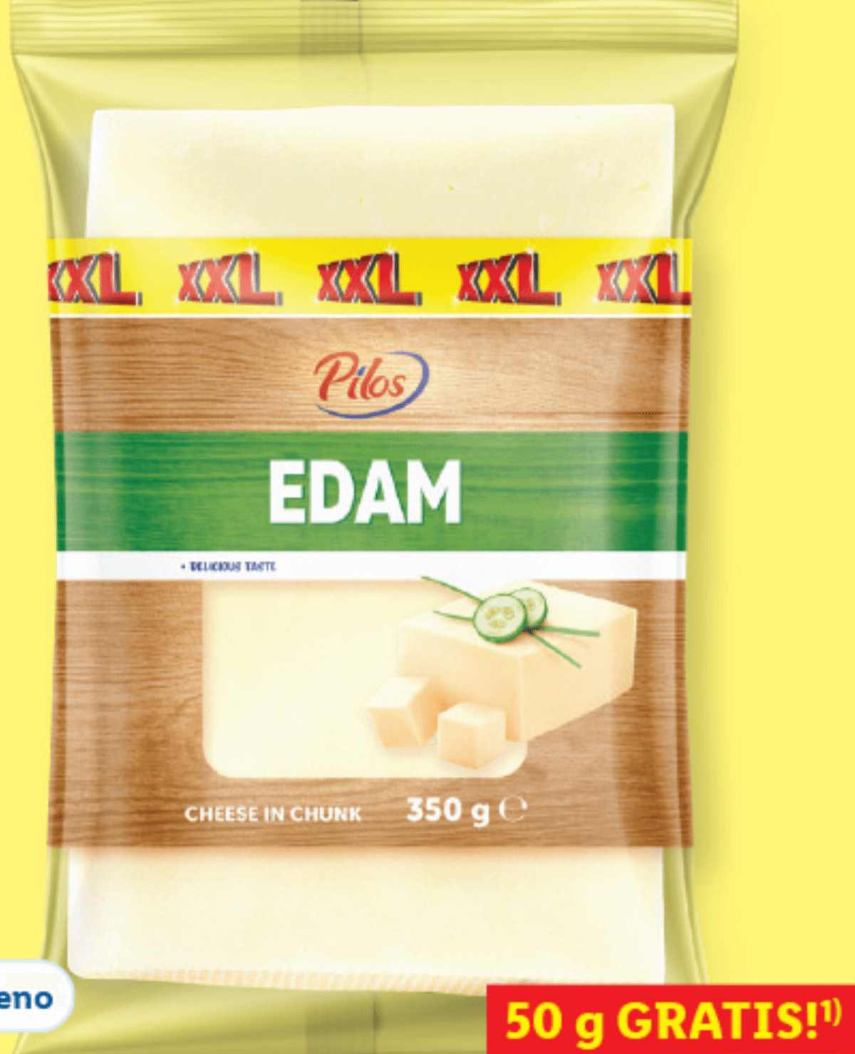 Pilos Sir Edamec XXL 350 g - Akcija v trgovini Lidl