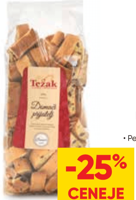 Keksi Domači prijatelj 480 g Pekarna Težak - Akcija v trgovini Tuš
