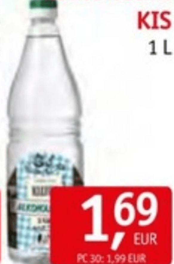 Alkoholni kis 1 L - Akcija v trgovini Jager