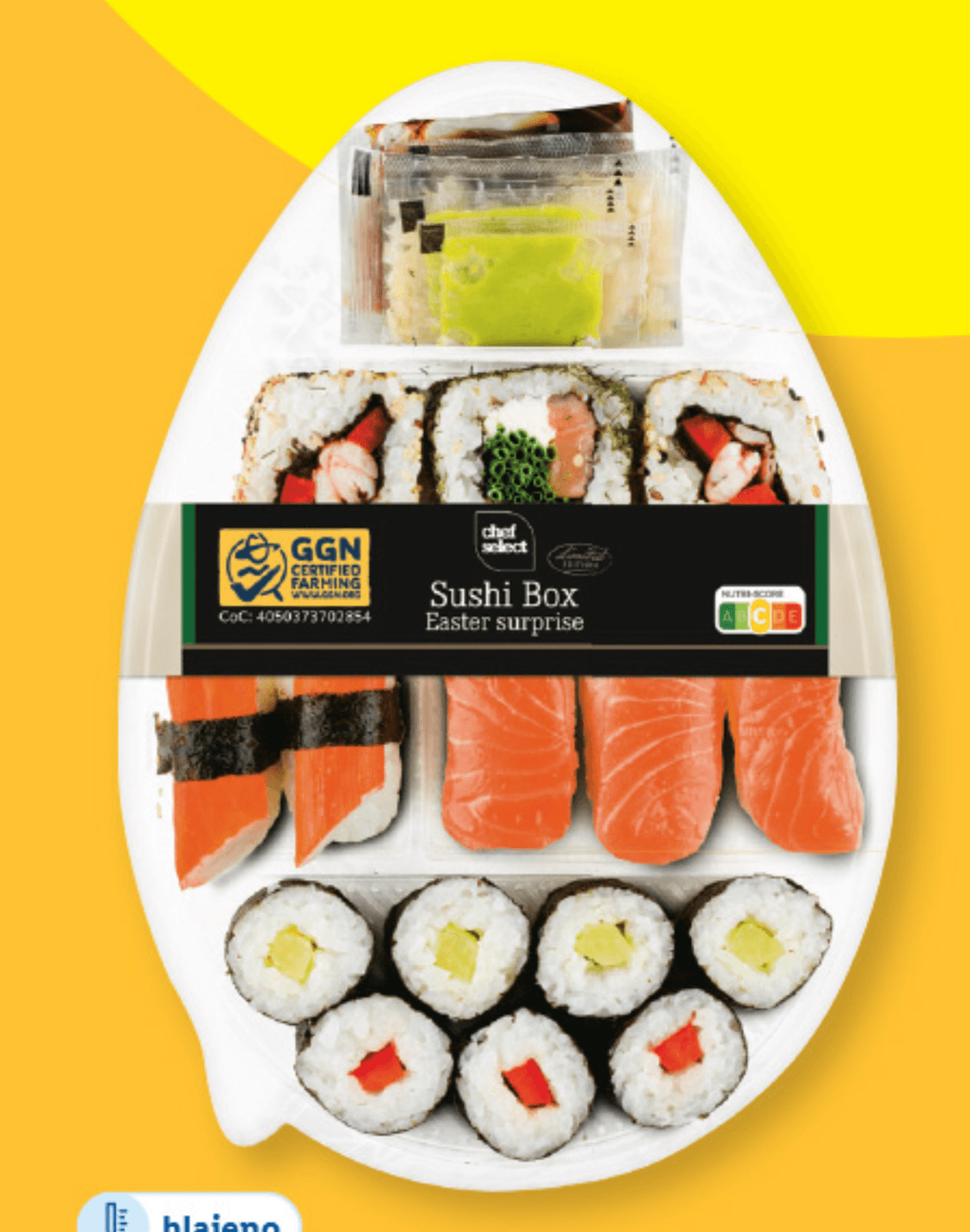 CHEF SELECT Izbor sušijev 423 g - Akcija v trgovini Lidl