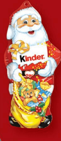 Kinder čokoladni božiček 55 g Akcija v trgovini Lidl