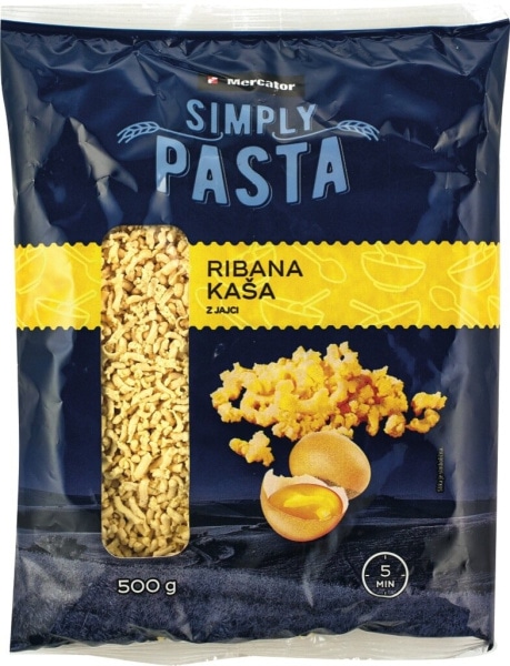 Ribana kaša Simply pasta 500 g - Akcija v trgovini Mercator