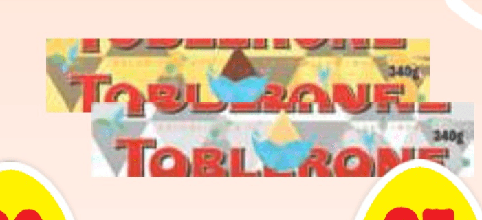 Čokolada Toblerone 340 g - Akcija v trgovini E.Leclerc