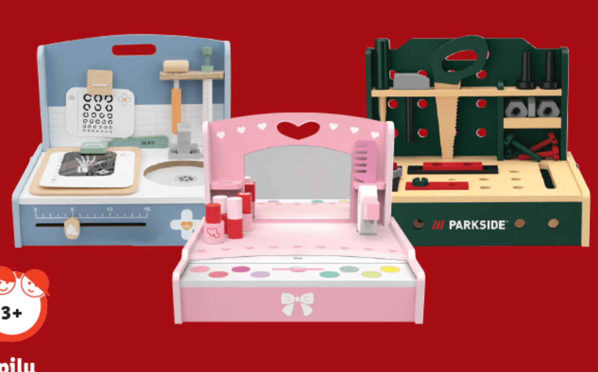 Lupilu Komplet namizne klinike/delovne mize/mize za ličenje 8/13/25-delni - Akcija v trgovini Lidl