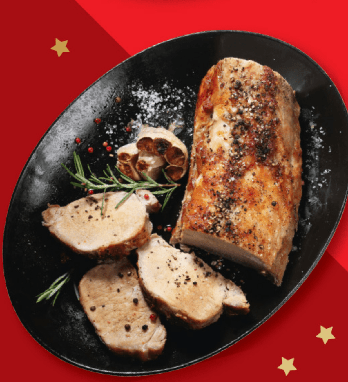 Svež svinjski hrbet za pečenje pribl. 1,6 kg - Akcija v trgovini Lidl