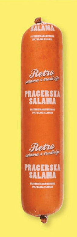 Fingušt Retro pragerska salama 700 g Akcija v trgovini Lidl