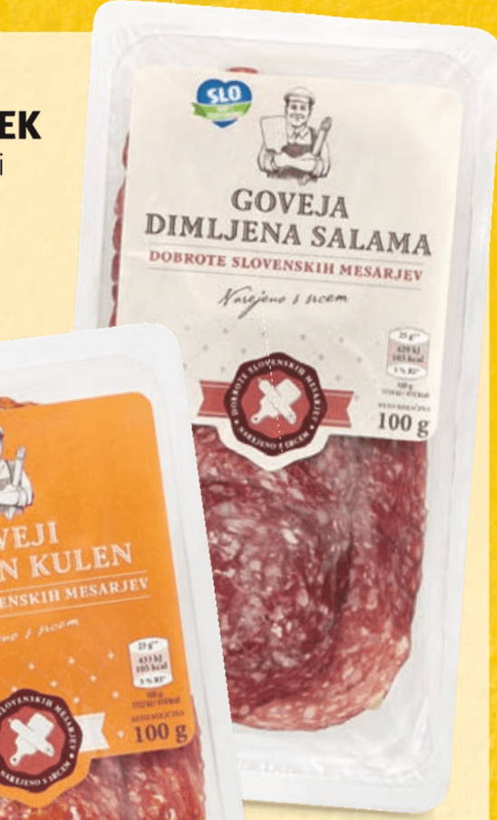 Goveji narezek 100 g SLO - Akcija v trgovini Hofer