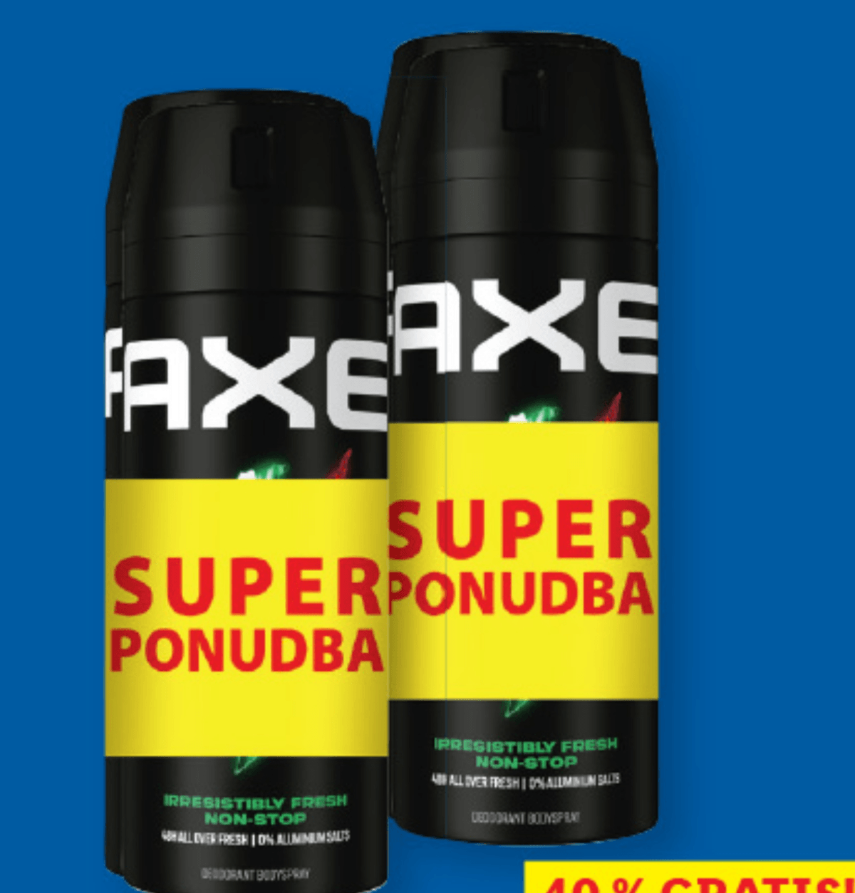 Axe Deodorant Africa 2 x 150 ml - Akcija v trgovini Lidl
