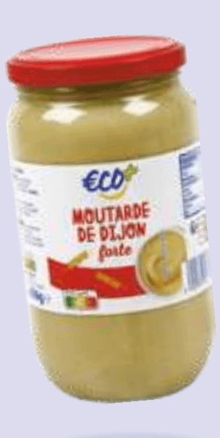 Dijonska gorčica 850 g Eco - Akcija v trgovini E.Leclerc