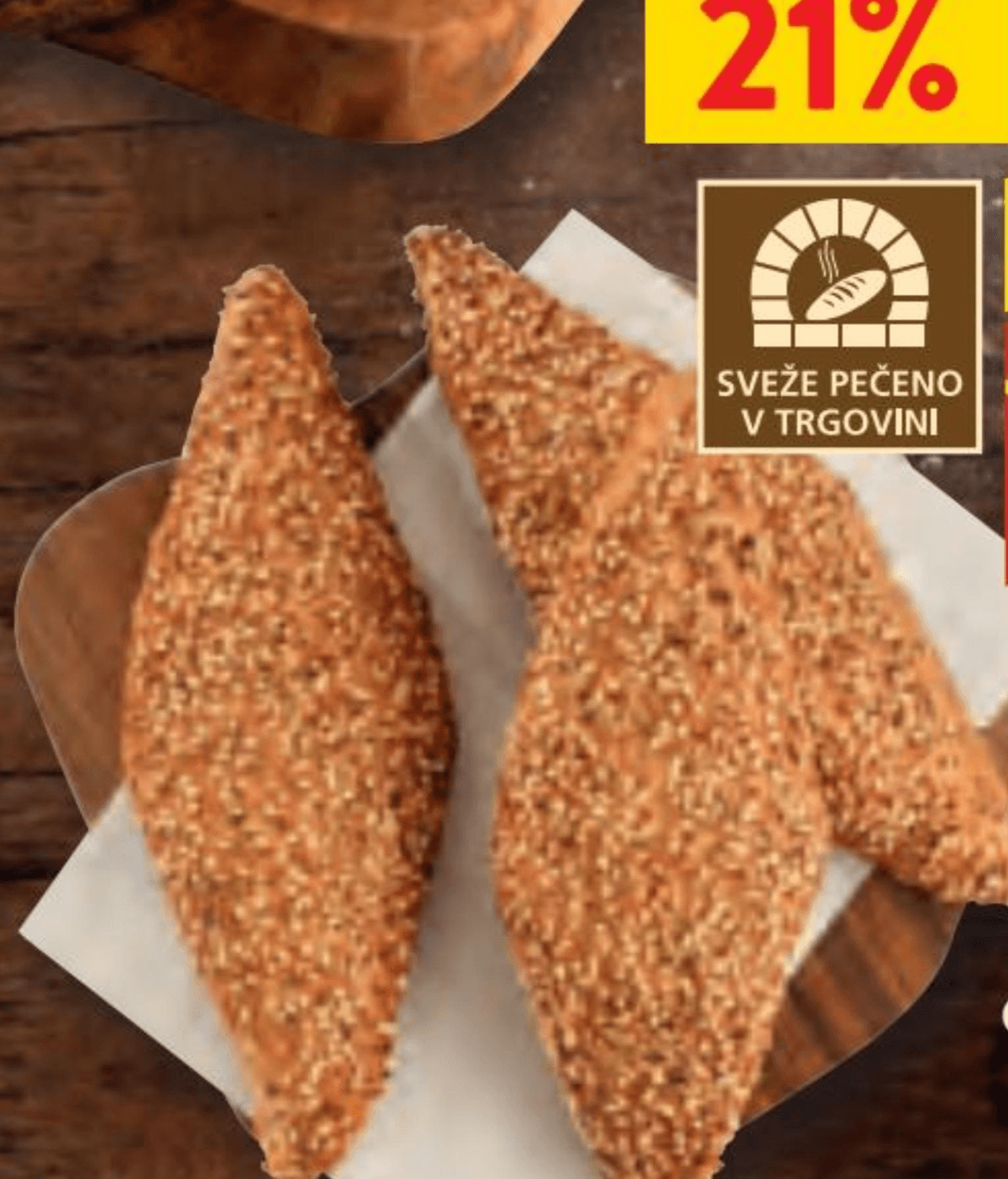 Chia pecivo 75 g Pekarna SPAR - Akcija v trgovini Spar