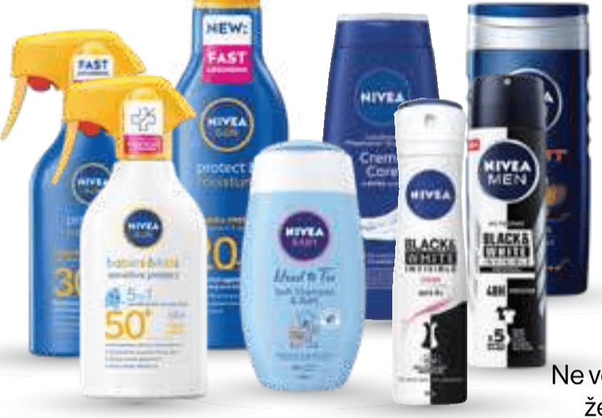 Vsi izdelki Nivea - Akcija v trgovini Mercator