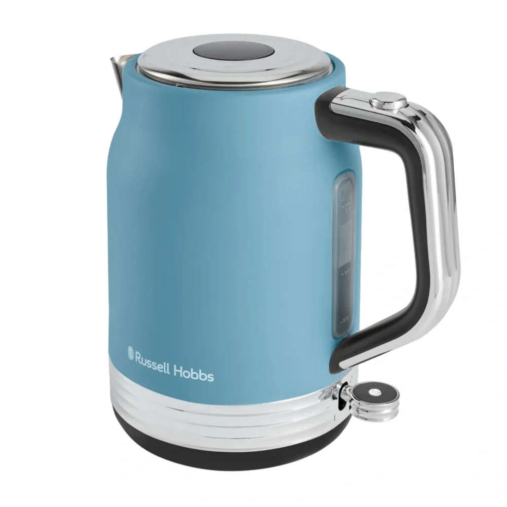 Russell Hobbs Hanley Kettle Blue 1,7 L - Akcija v trgovini E.Leclerc