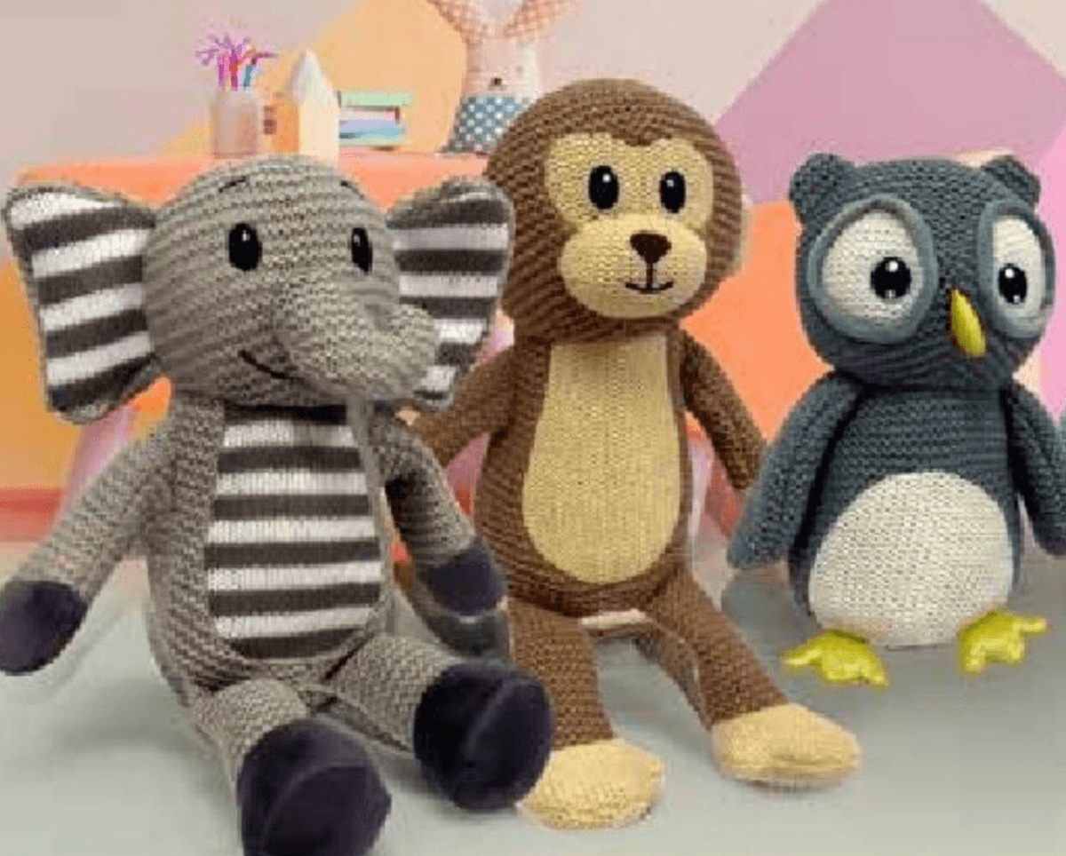 Pletene igrače - Akcija v trgovini Mercator