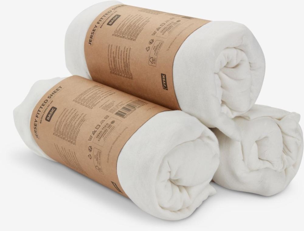 Jogi rjuha iz jerseyja JANNE 90x200x30 cm - Akcija v trgovini Jysk