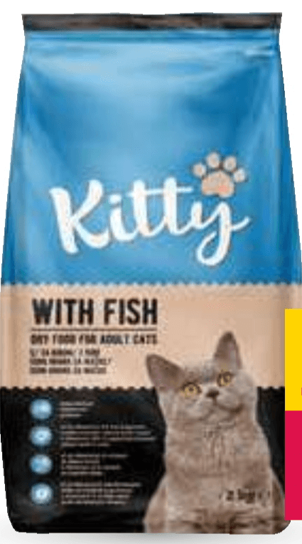 Hrana za mačke Kitty 2 kg - Akcija v trgovini Mercator