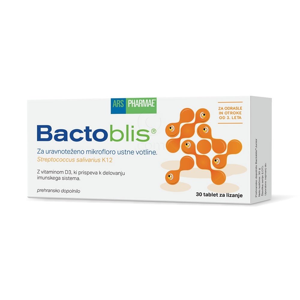Bactoblis tablete 30 tablet Ars Pharmae Akcija v trgovini E.Leclerc