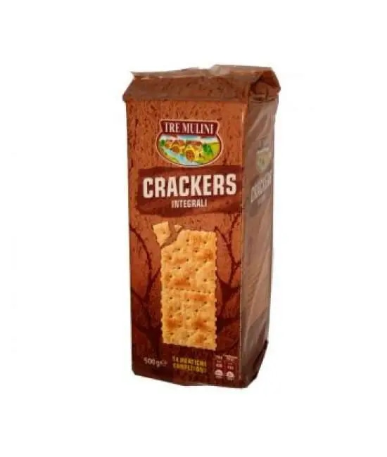 Tre Mulini Polnozrnati Krekerji 500 g - Akcija v trgovini Eurospin