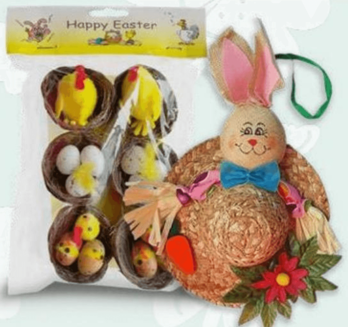 Velikonočni okraski - Akcija v trgovini Eurospin