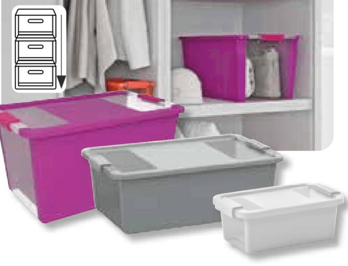 Zaboj s pokrovom 'Bi-Box' 3 l - Akcija v trgovini Bauhaus