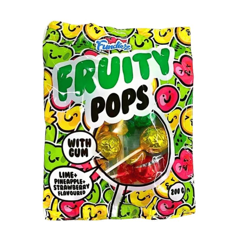 Lizike Fruity Pops 200 g Fundiez - Akcija v trgovini Jager