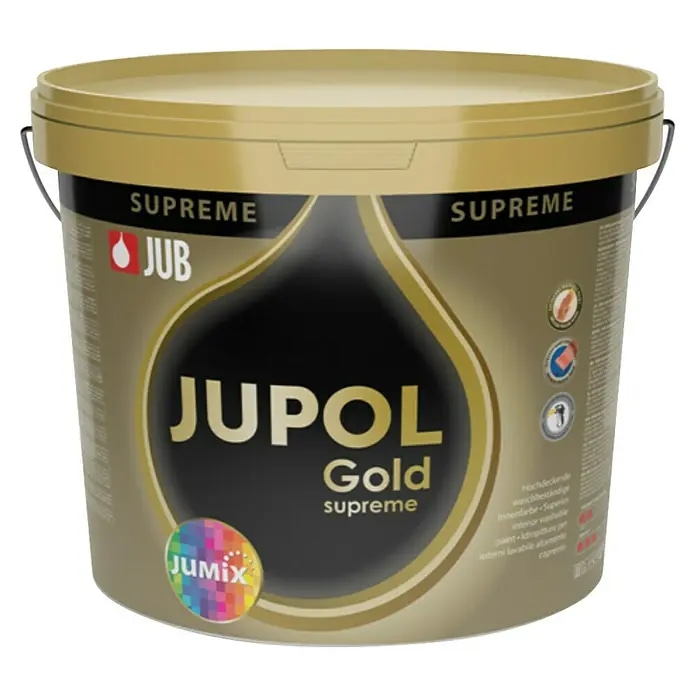 Jupol Gold Supreme Notranja stenska barva 15 l Akcija v trgovini Bauhaus