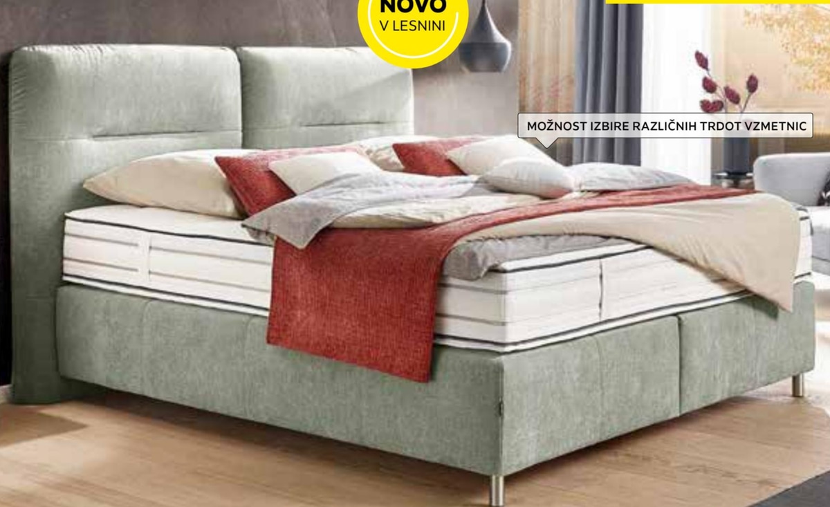Dieter Knoll Postelja boxspring - Akcija v trgovini Lesnina