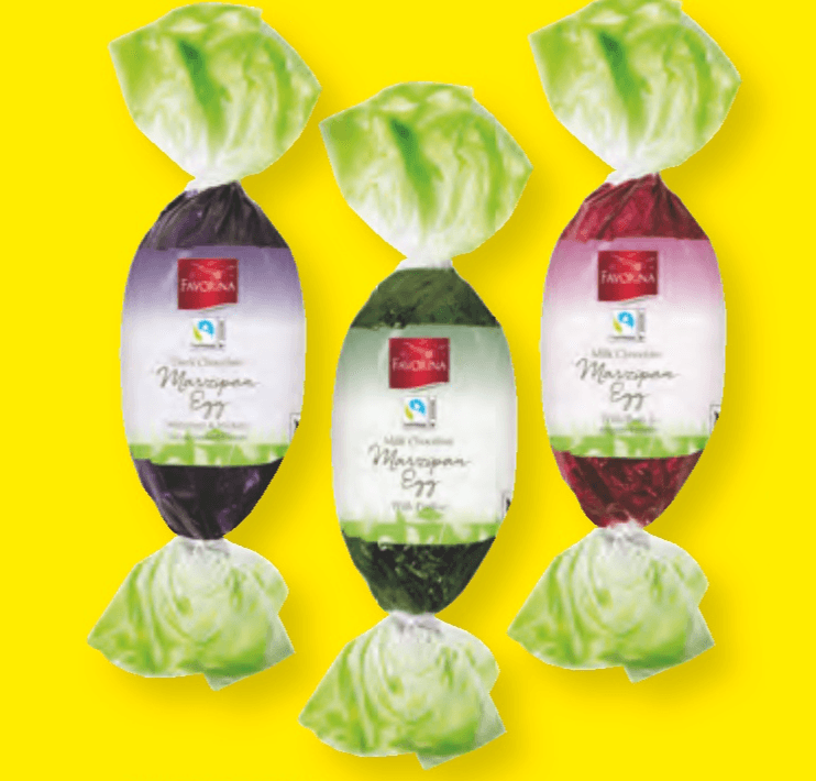 Favorina Jajce polnjeno z marcipanom 100 g - Akcija v trgovini Lidl
