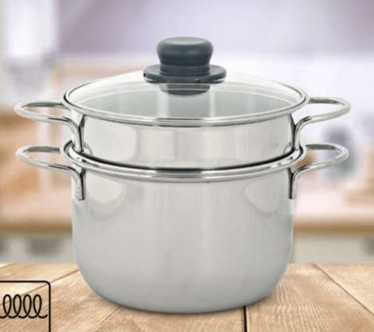 Posoda za testenine z nastavkom za kuhanje na pari Sistema Casa - Akcija v trgovini Eurospin