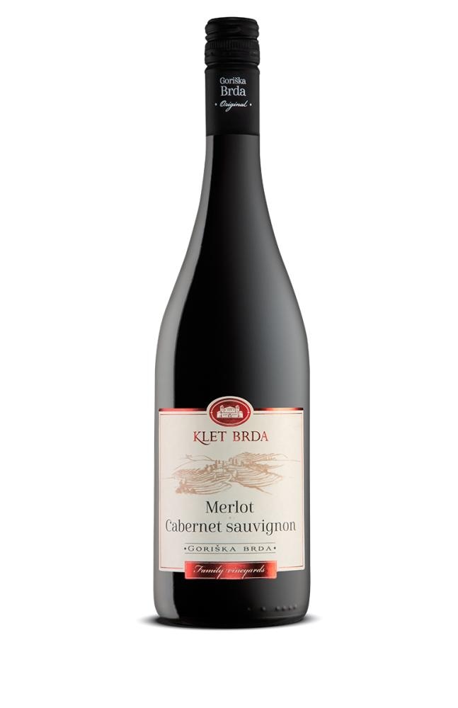 Merlot Cabernet Sauvignon 0,75 l Vinska klet Goriška Brda - Akcija v trgovini Mercator