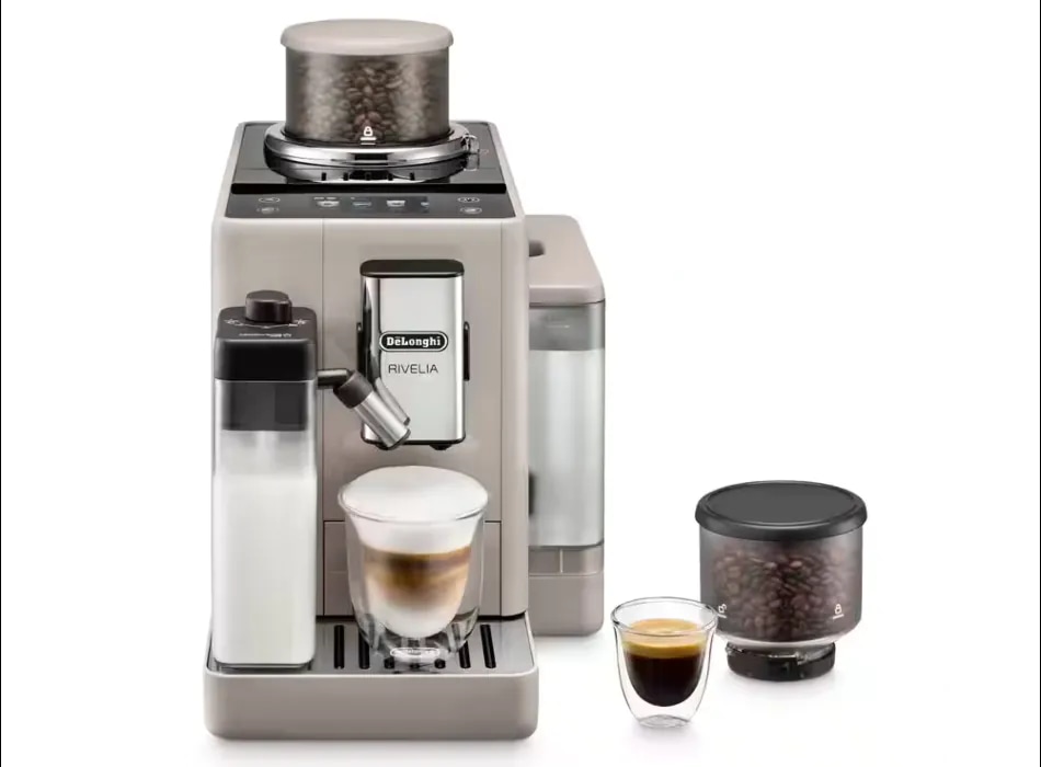 Kavni aparat DeLonghi Rivelia EXAM440.55.B - Akcija v trgovini Harvey Norman