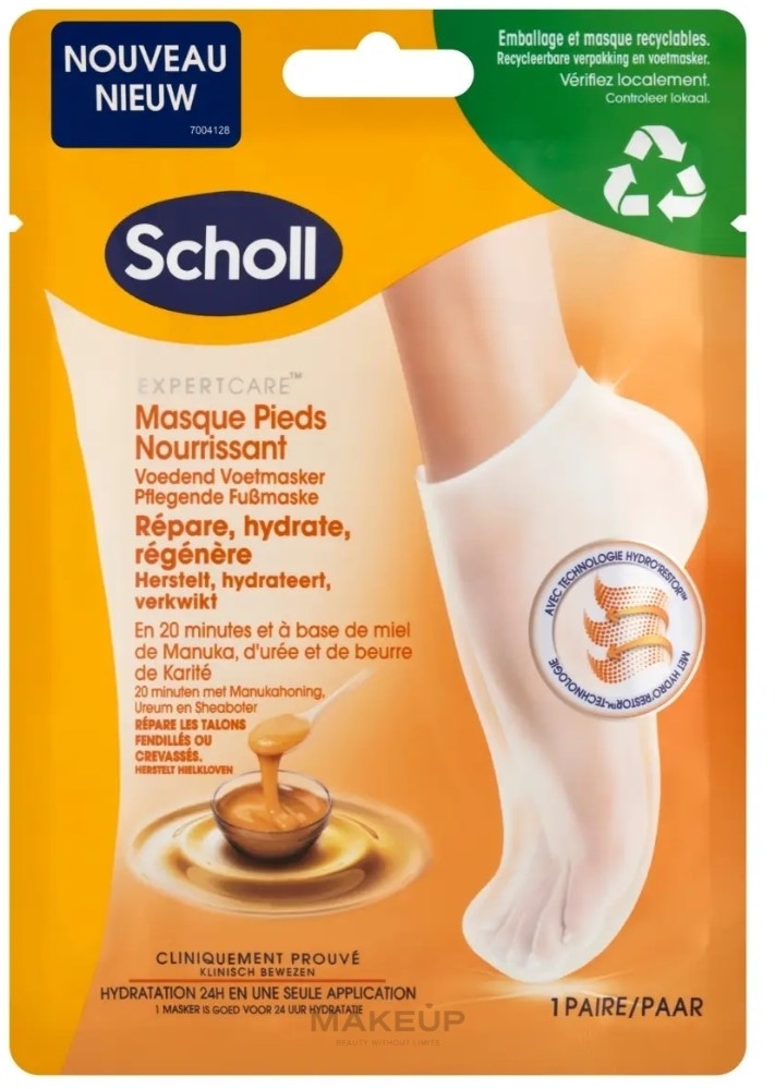 Scholl Expert Care vlažilna maska za stopala 1 Paar - Akcija v trgovini Mueller