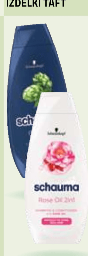 Schauma Šampon ali regenerator za lase 400 ml ali regenerator 250 ml - Akcija v trgovini E.Leclerc
