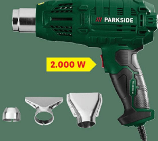 Parkside pištola za vroč zrak Akcija v trgovini Lidl