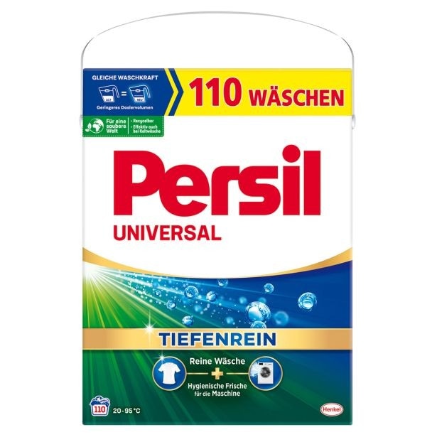 Detergent za pranje Persil Powder Univerzal za 110 pranj Akcija v trgovini Merkur