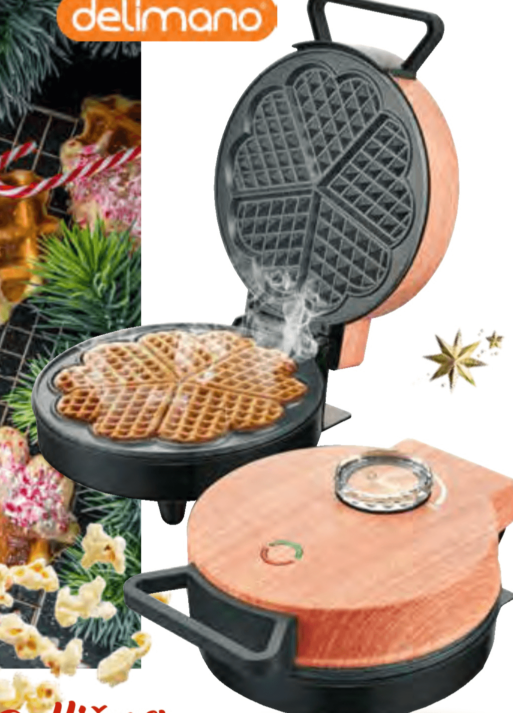 Aparat za vaflje Kiwi - Akcija v trgovini Mercator