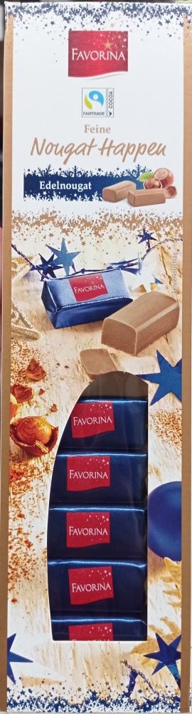 Favorina Nougat grižljaji 125 g - Akcija v trgovini Lidl